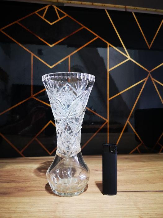 Wazon kryształ 80 lata