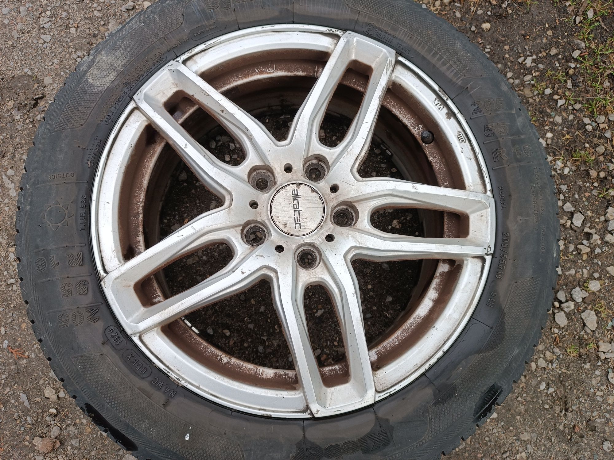 Koło felga opona kleber dynaxer hp4 5x112 205/55 r16 alkatec et46
