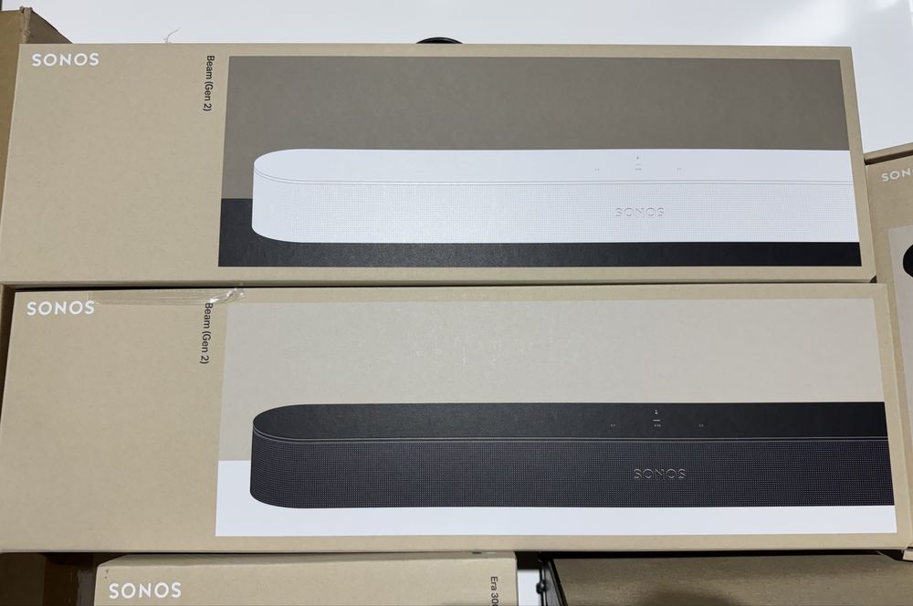 Саундбар Sonos Beam Gen 2 EU  Black/White Dolby Atmos в наявності