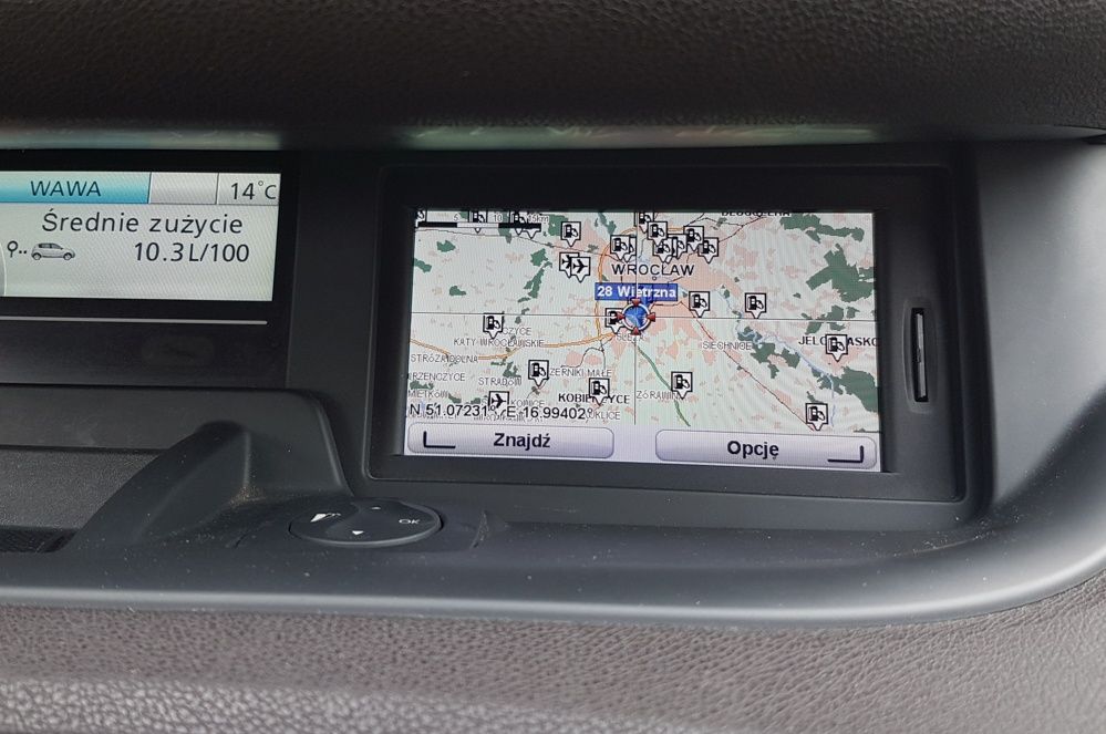 Renault Nawigacja TOMTOM Carminat 1105 LIVE 11.05 R-LINK Mapa
