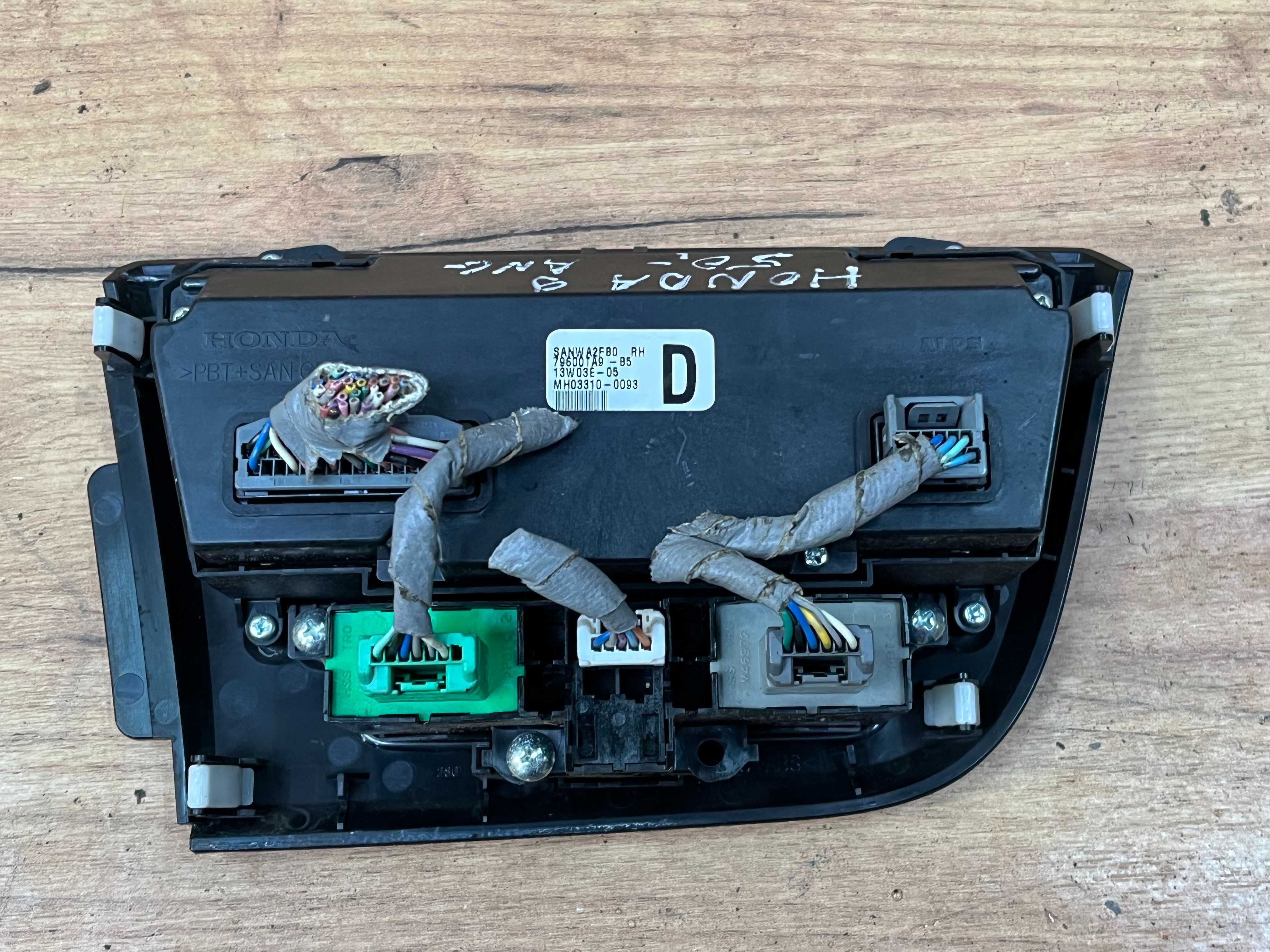 Panel klimatyzacji Honda Civic 9