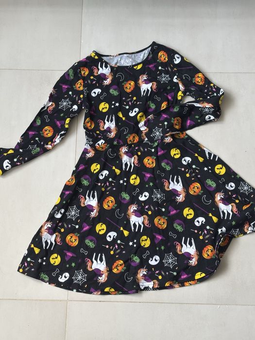 Сукня Place на зеллоувін із єдиноріжками 7-8 років