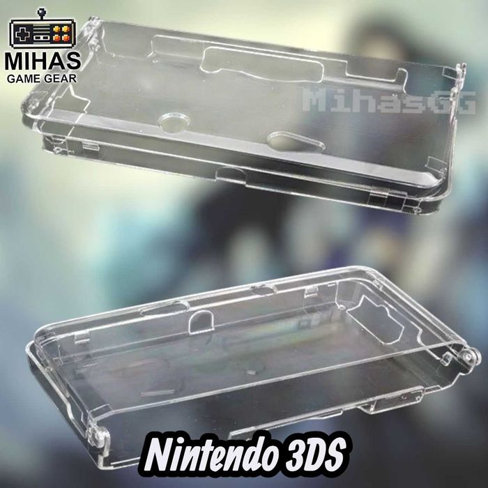 Чохол для Nintendo 3DS, xl-ll / NEW 2DS 3DS XL, LL Прозорий бампер