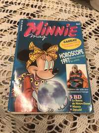 Livro banda desenhada Minnie Magazine (em francês)