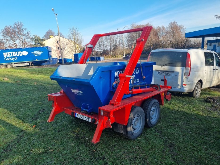 Przyczepa Bramowiec  Jotha Econ 3500.do kontenerów Mulda