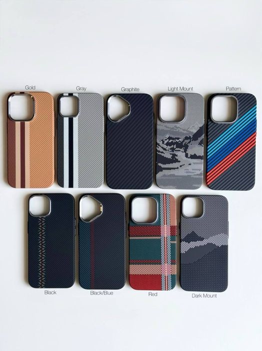 Чохол на Айфон 16 про макс з Магсейф | карбоновий чехол iphone pro max