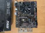 Комплект MSI z370 a pro + i3 8100 + кулер