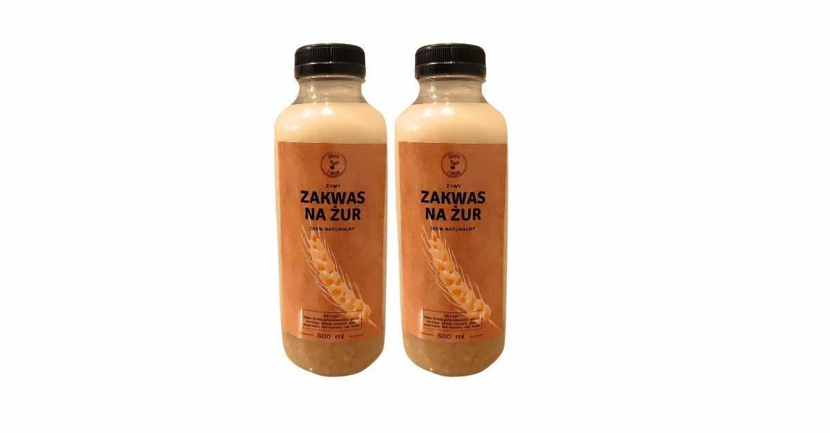 Domowy zakwas na żurek 2x500ml