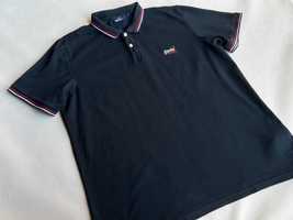 SuperDry _ Granatowa koszulka polo 3XL