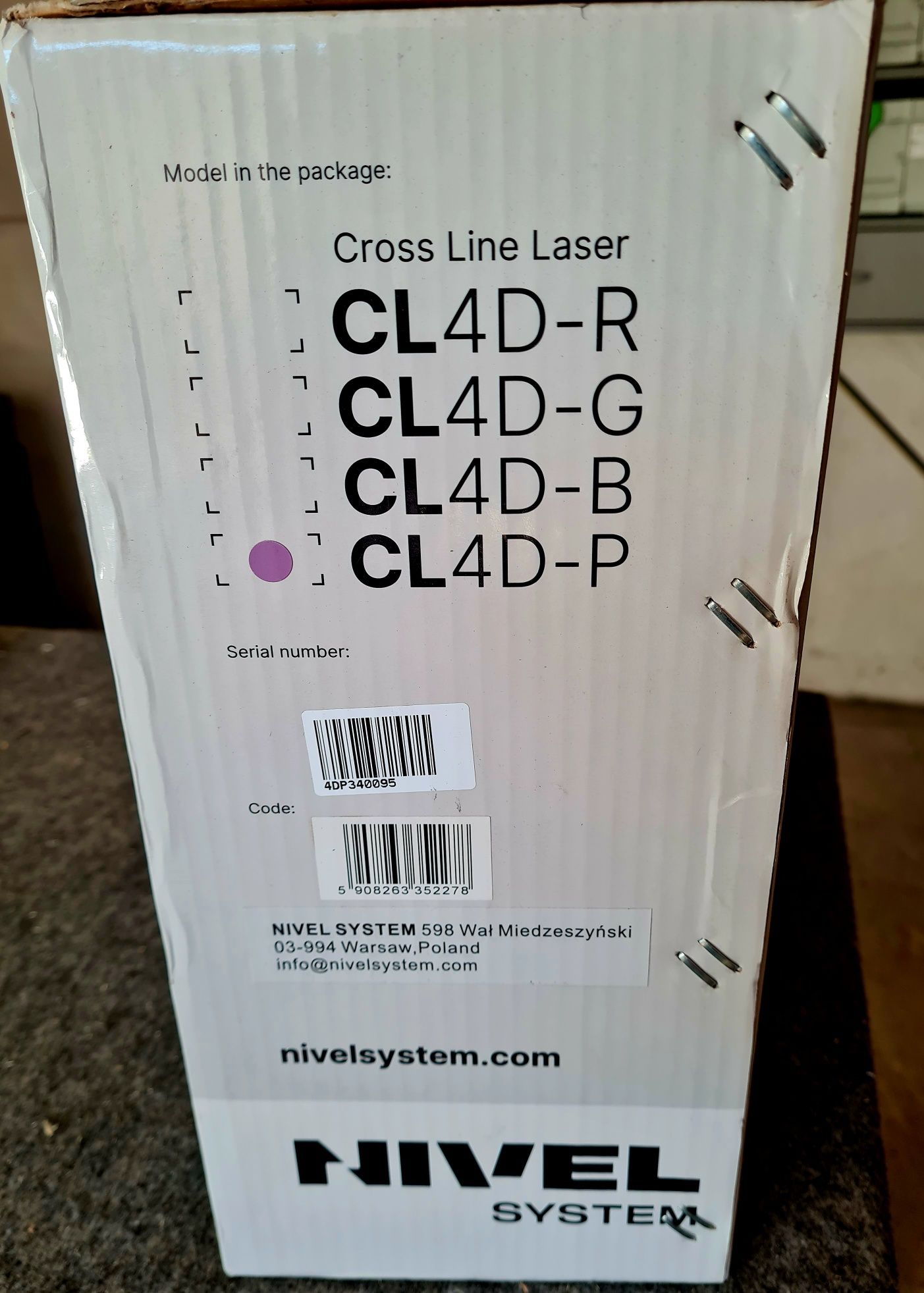 cl4d-4p multilaser nivel fioletowy z bluetooth