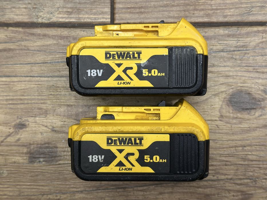 2x Bateria, akumulator DeWalt 18V 5AH DCB184