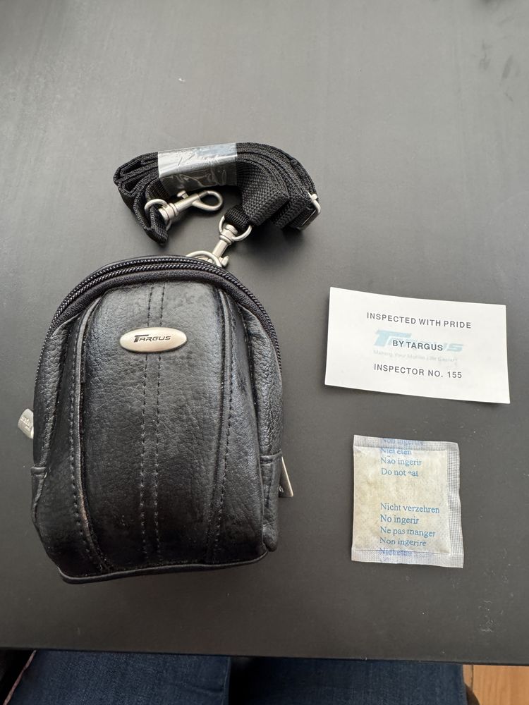 Bolsa pequena targus para camera fotografica