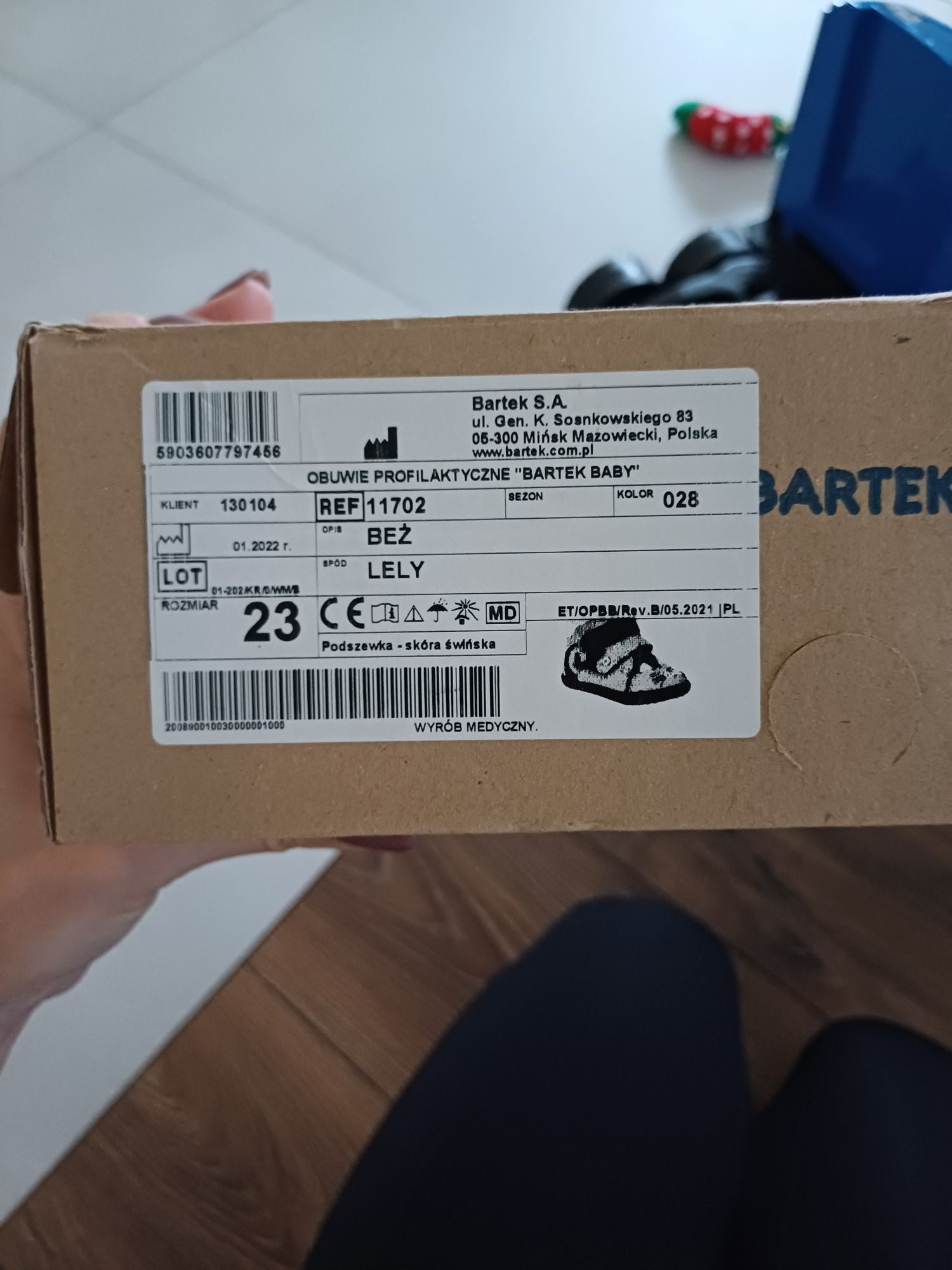 Półbuty Bartek rozm.23