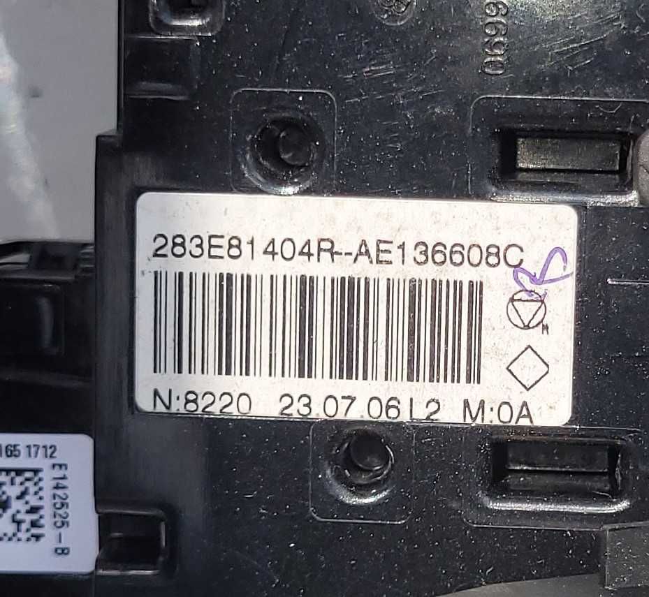 Panel przełączników deski kokpitu Trafic III 3 IV 4