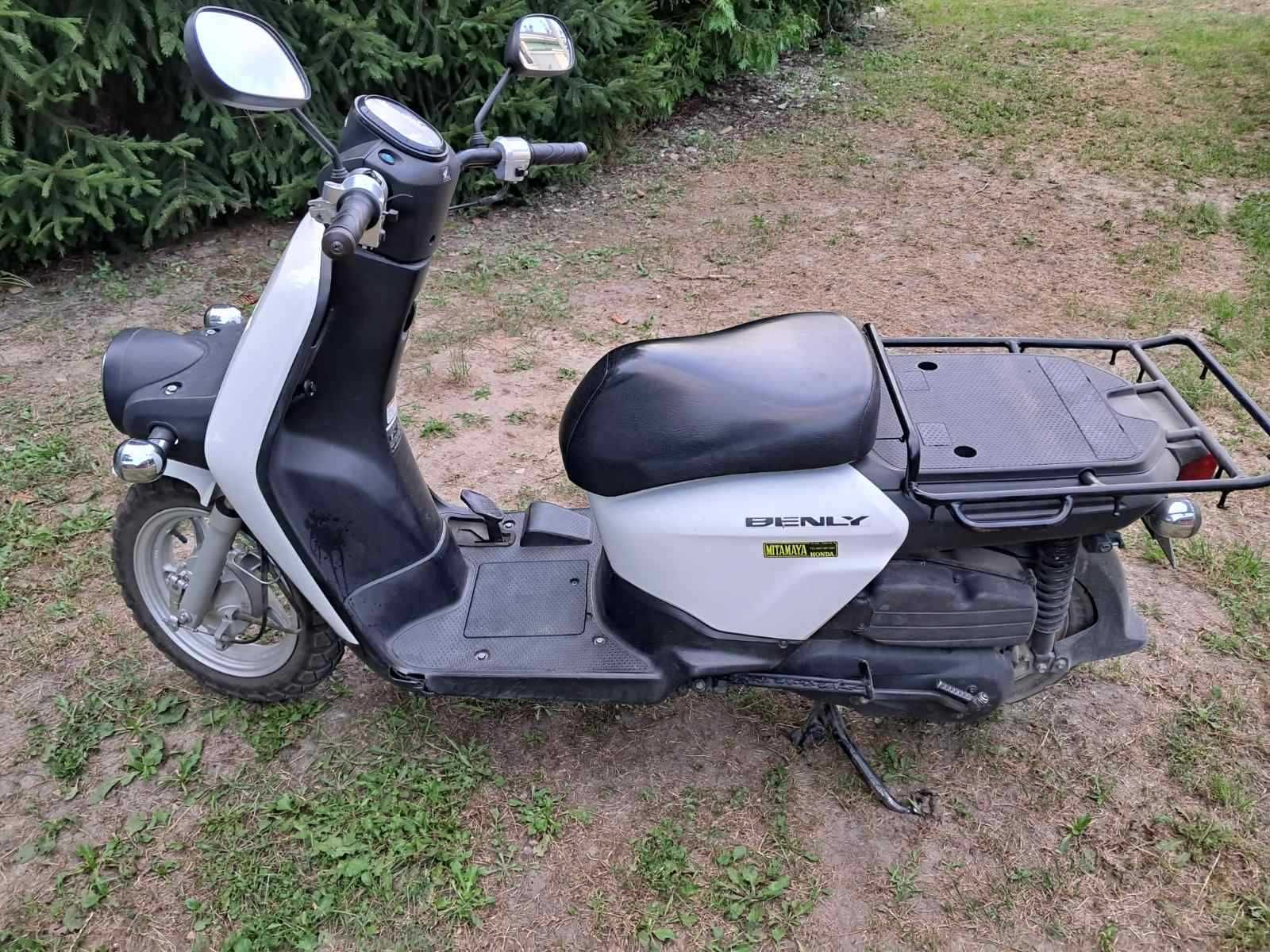 honda benly 50 Инжектор 4T на номеррах