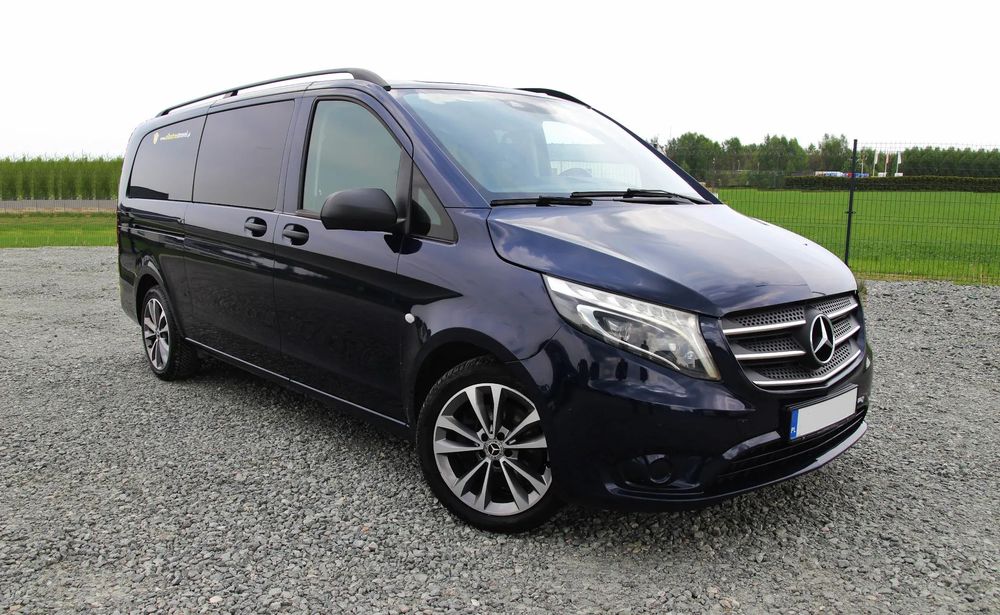 Mercedes-Benz Vito Vito Tourer W447 119CDI Ekstradługi 8miejsc skóra 149tyś km LED