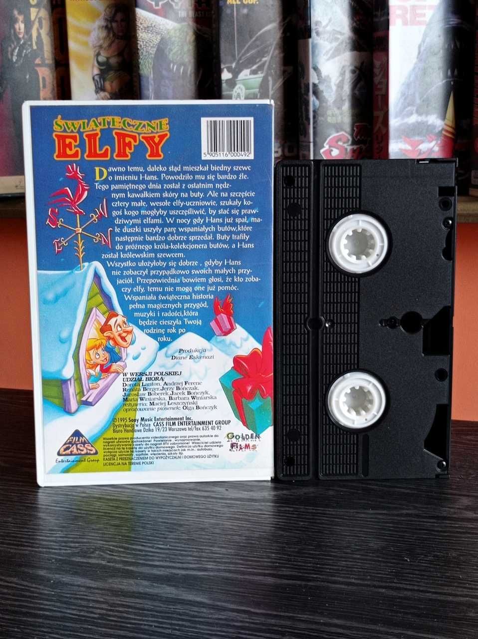 ŚWIĄTECZNE ELFY (1995) dubbing VHS