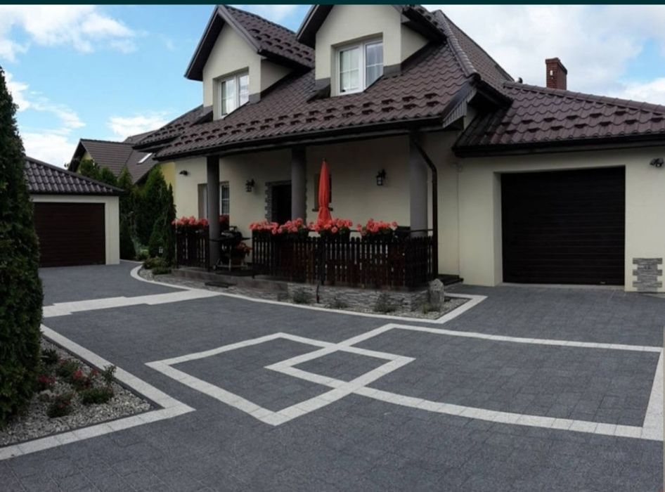 Usługi brukarskie ,Układanie kostki brukowej, brukarstwo, roboty ziem