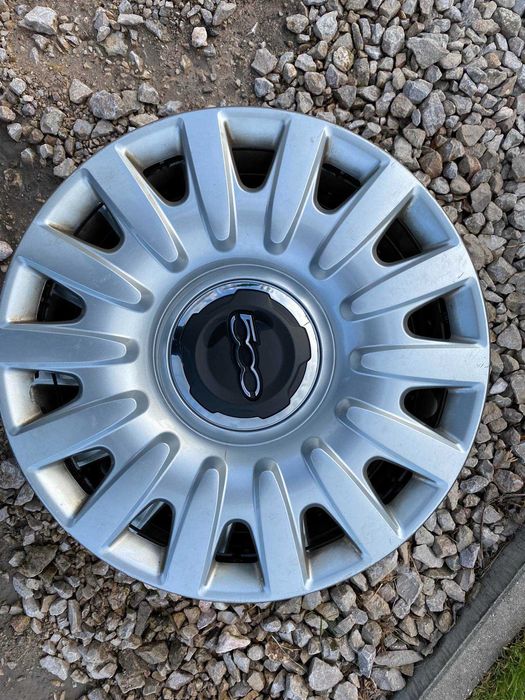Witam sprzedam kołpaki do Fiata 500 R16 + felgi stalowe