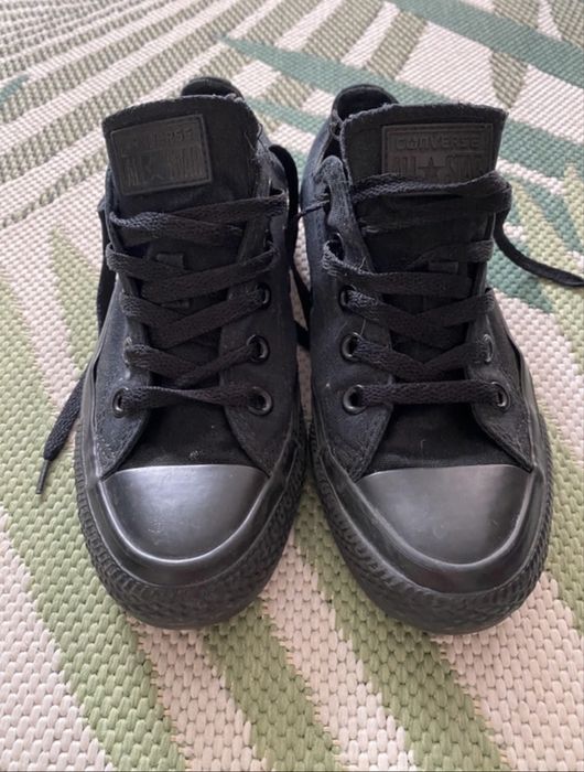 Czarne trampki Converse rozm 36,5