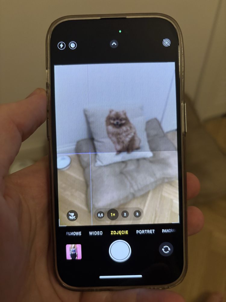 Iphone 14 pro 128GB czarny - uszkodzony aparat główny