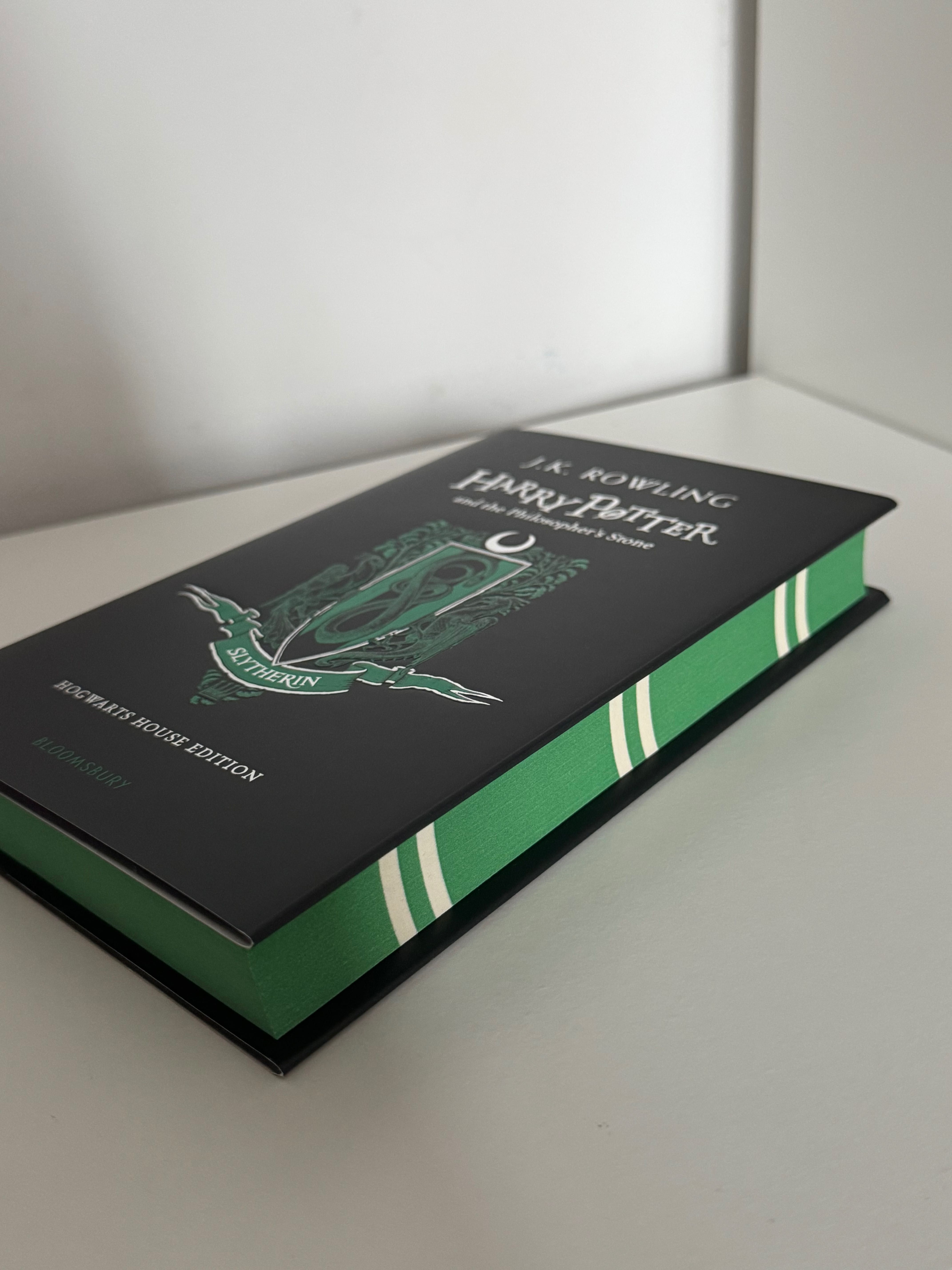 Harry Potter and the philosopher’s stone J. K. Rowling Slytherin