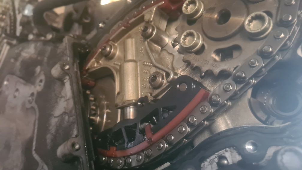Silnik 3.0 tdi audi a6 ASB rozrząd