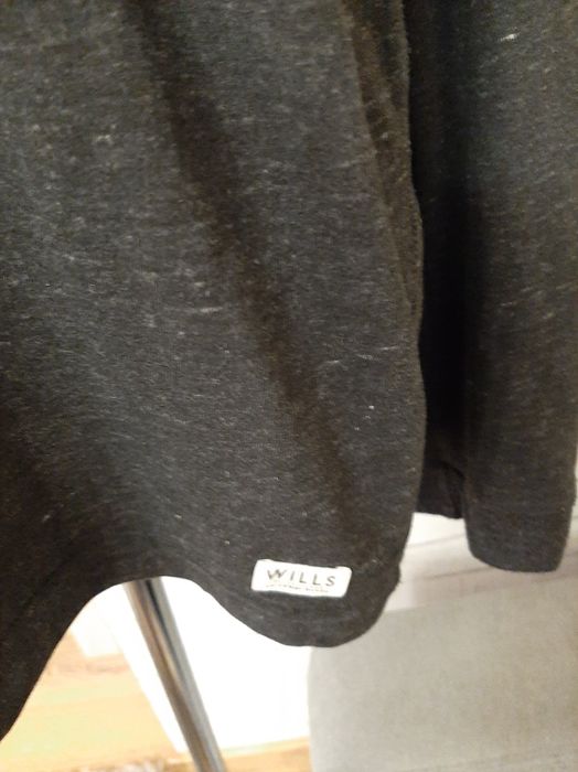 Męska czarna  bluzka Jack&Jones, slim Basic rozm.M