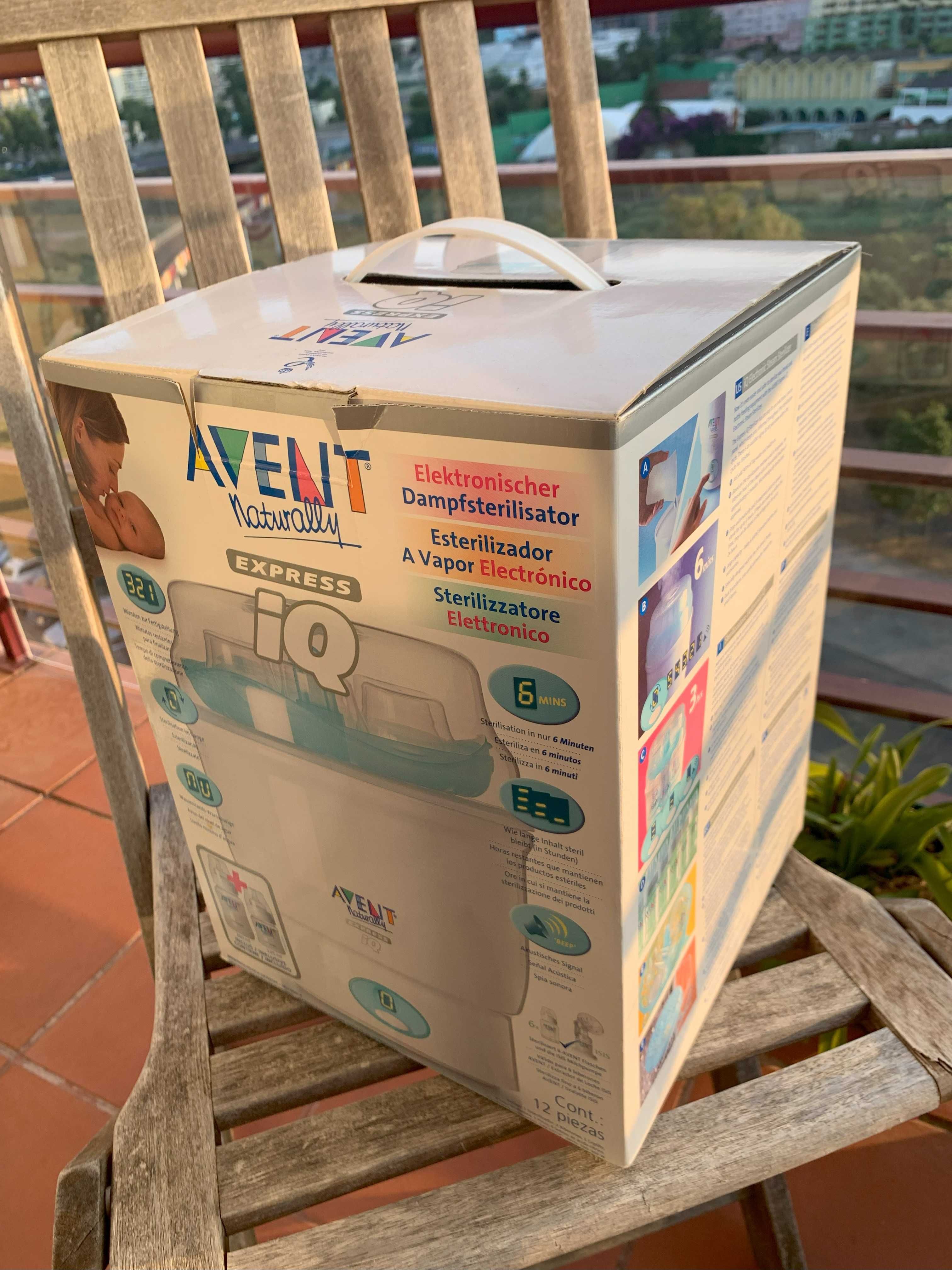Esterilizador Avent IQ (vapor, elétrico)