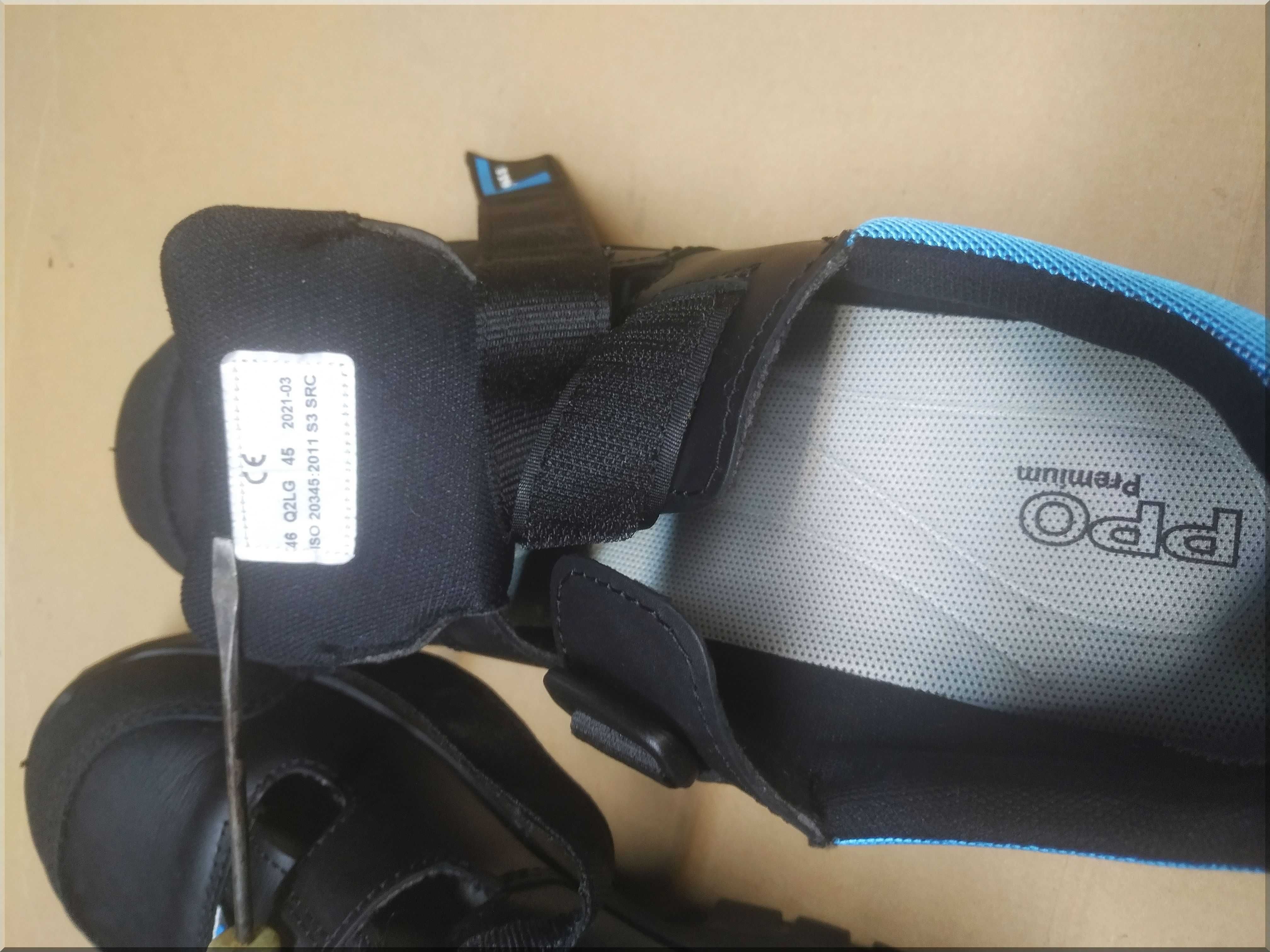 Buty robocze ochronne ocieplane za kostkę roz.46