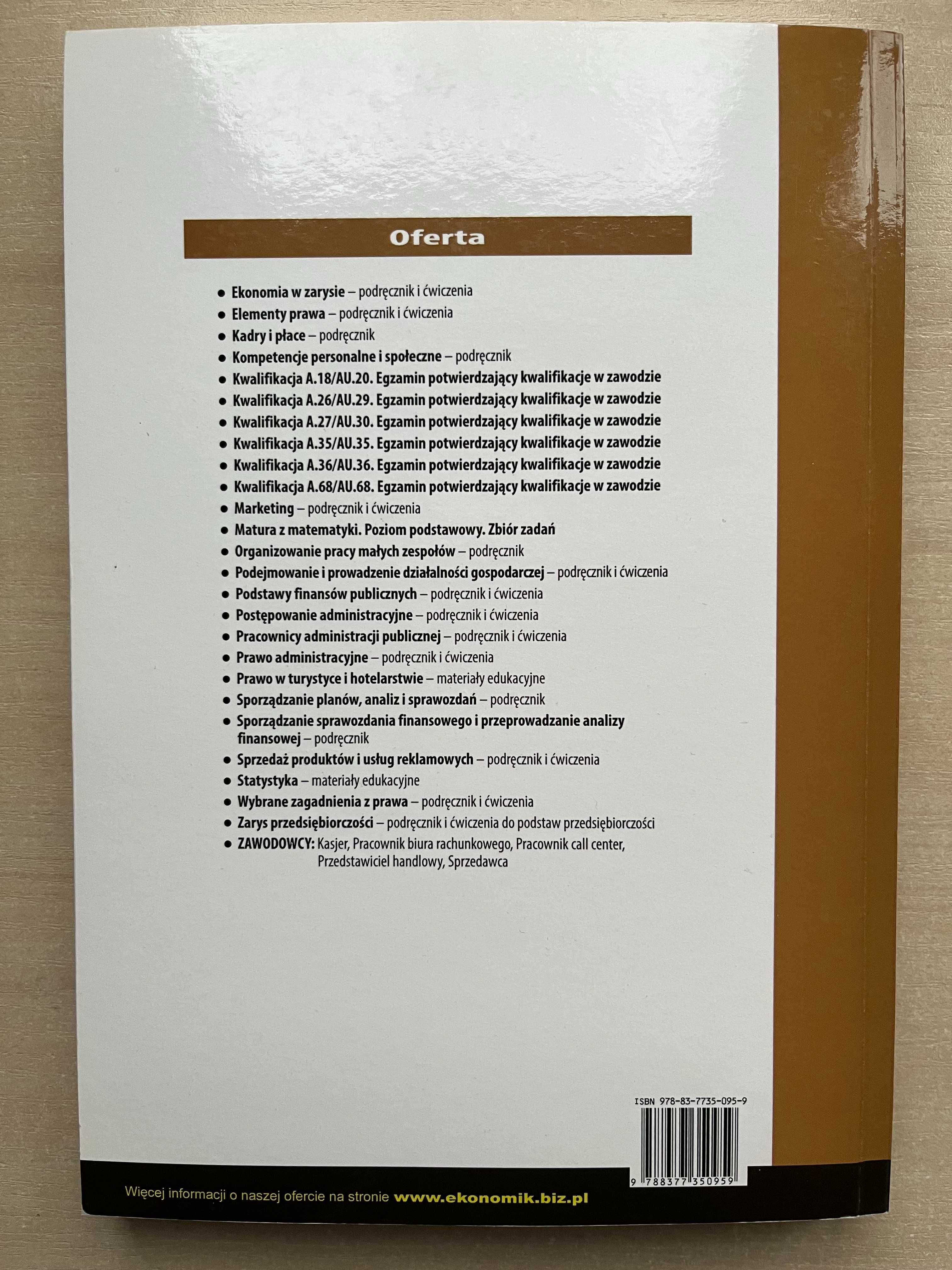 Kwalifikacja A.68/AU.68. Obsługa klienta w jednostkach administracji.