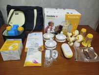 medela bomba tira leite dupla freestyle premium pack