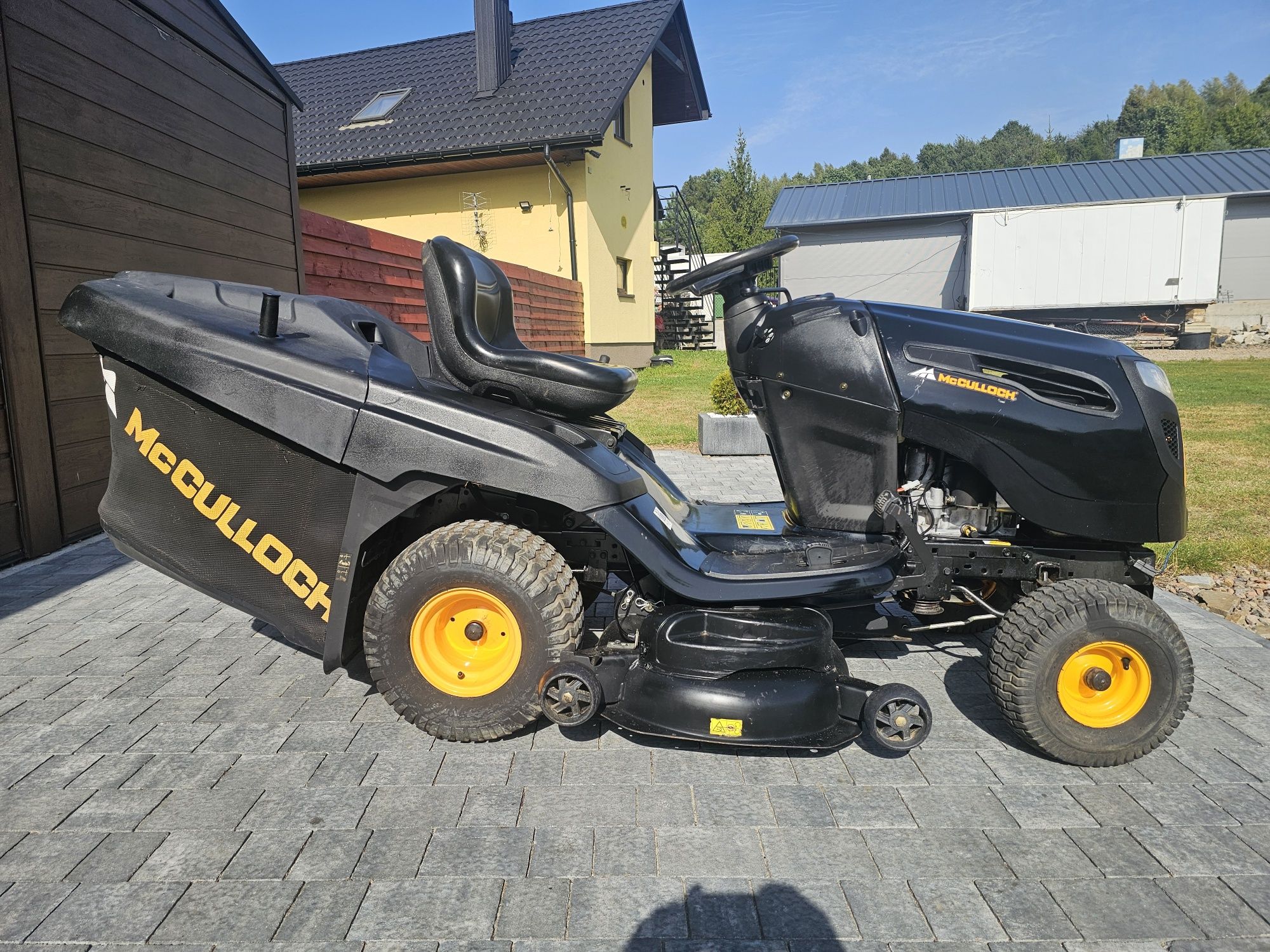 Traktorek kosiarka MACCULLoCh/husqvarna 20KM V2 pompa,hydro,idealny st