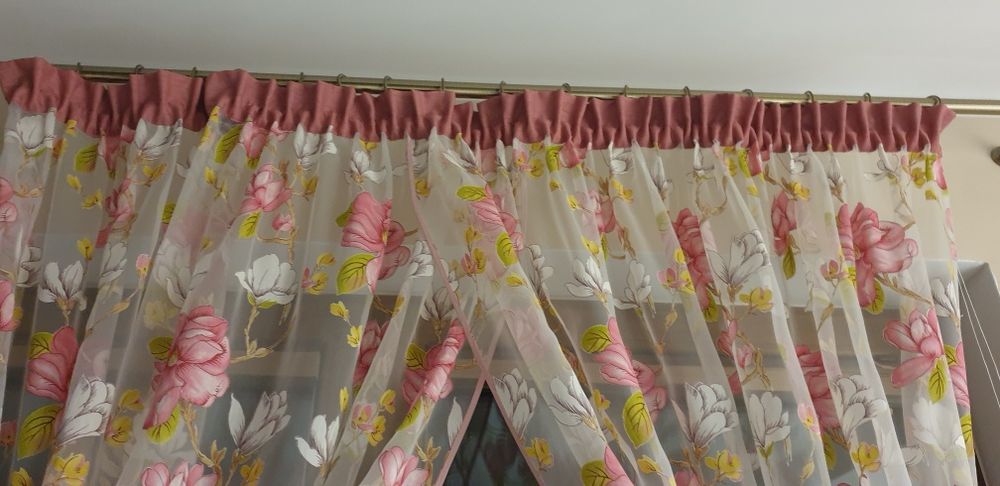 Firana gotowa prześliczna kolorowa