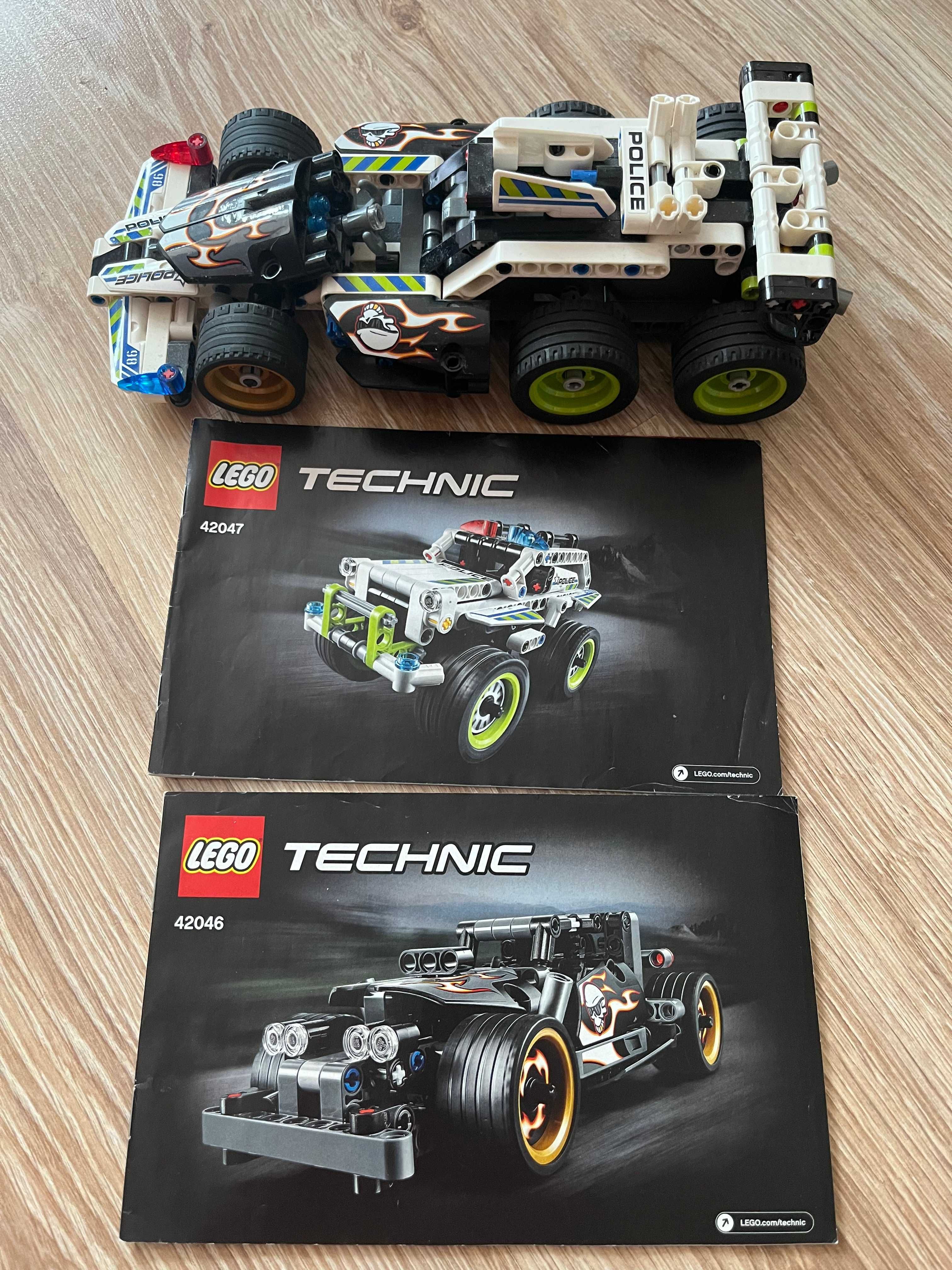 LEGO Technic 42047 Radiowóz pościgowy napęd pull back