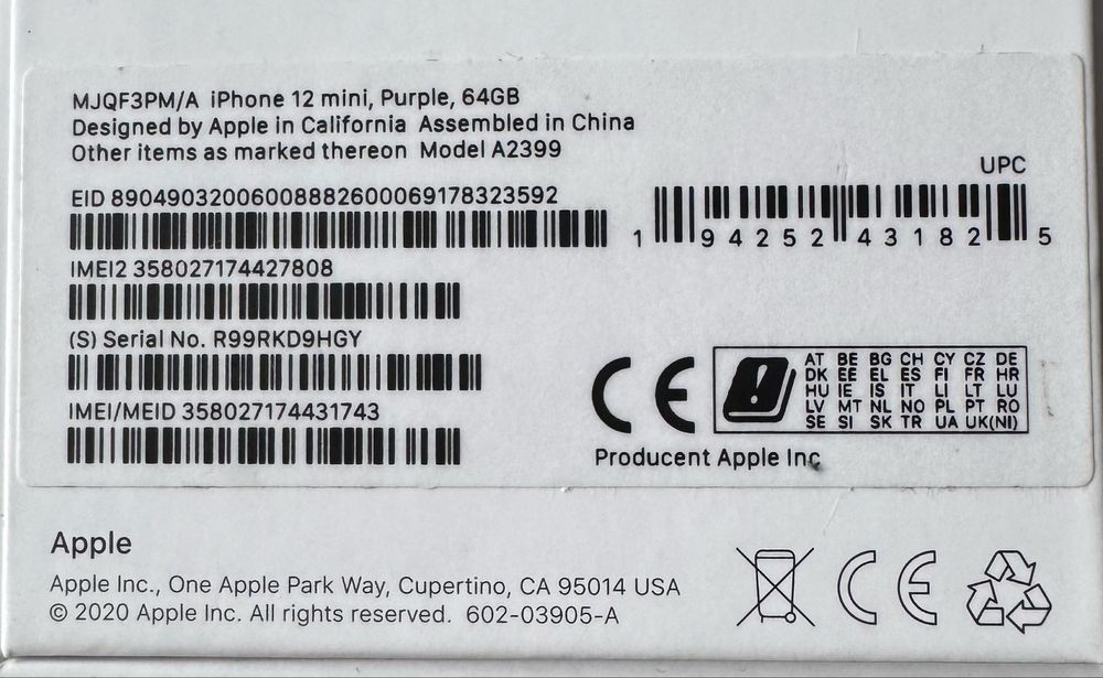 iPhone 12 mini – 64 GB | Stan bardzo dobry | Bateria 82%