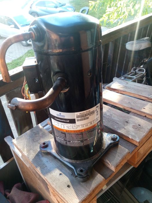 Sprężarka scroll cooperant do pompy ciepła