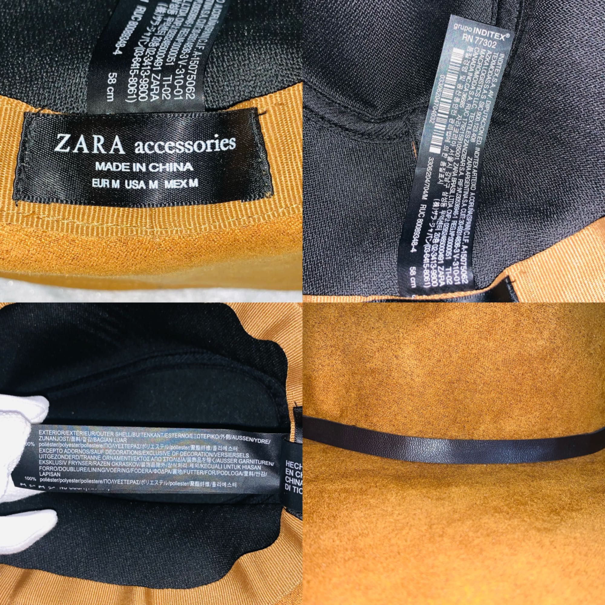 Прекрасний брендовий капелюх zara accessories rn77302