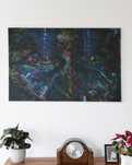 Obraz abstrakcja 115x75 cm