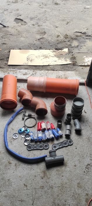 Hydraulika pozostałości po budowie