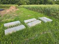 Stopnie betonowe na schody zewnętrzne 100 × 35 × 15 - 6 szt.