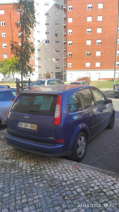 Ford Focus C-Max Diesel 1.5 Azul 2007 Inspecionado