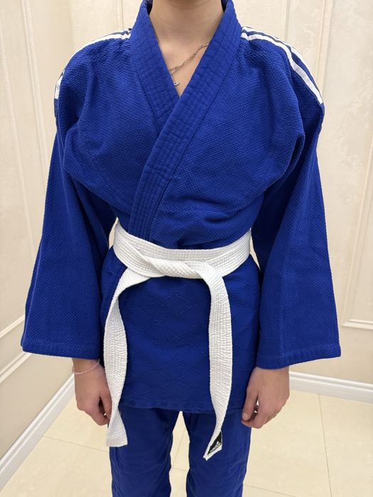 Кимоно для дзюдо Adidas Djudo Uniform Training синє (170 см)