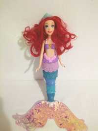 Lalka Arielka tęczowy ogon Hasbro Disney Princess 26 cm