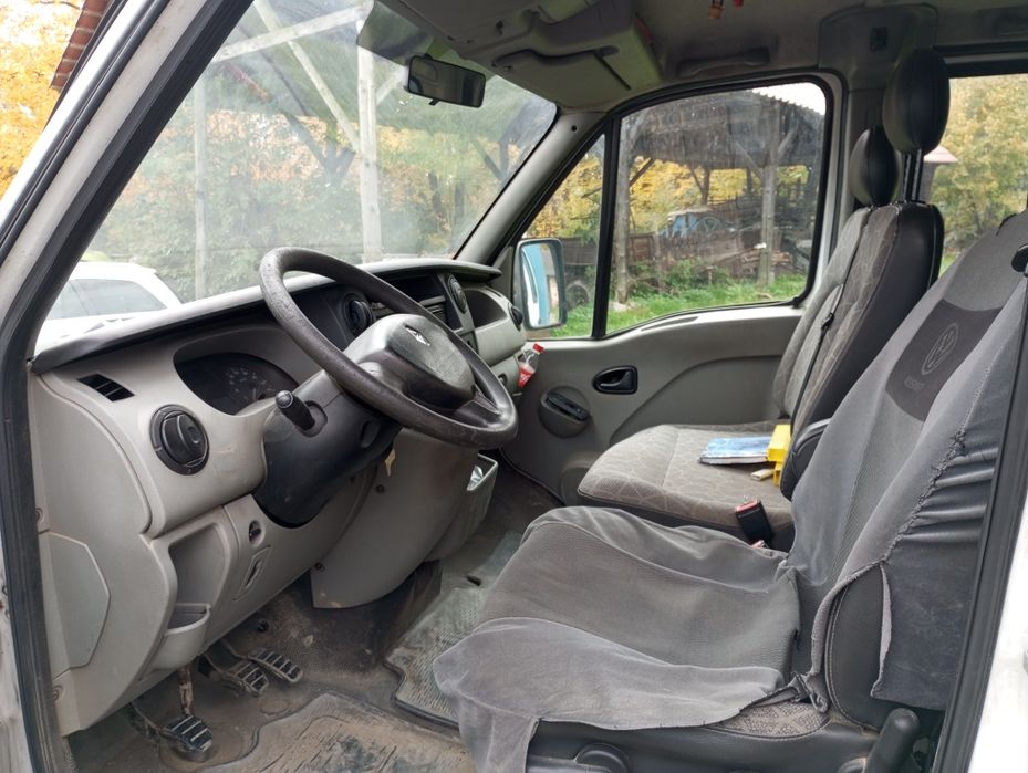 Renault Master Dubel kabina 7 osób 2009r Krajowy 1 właściciel