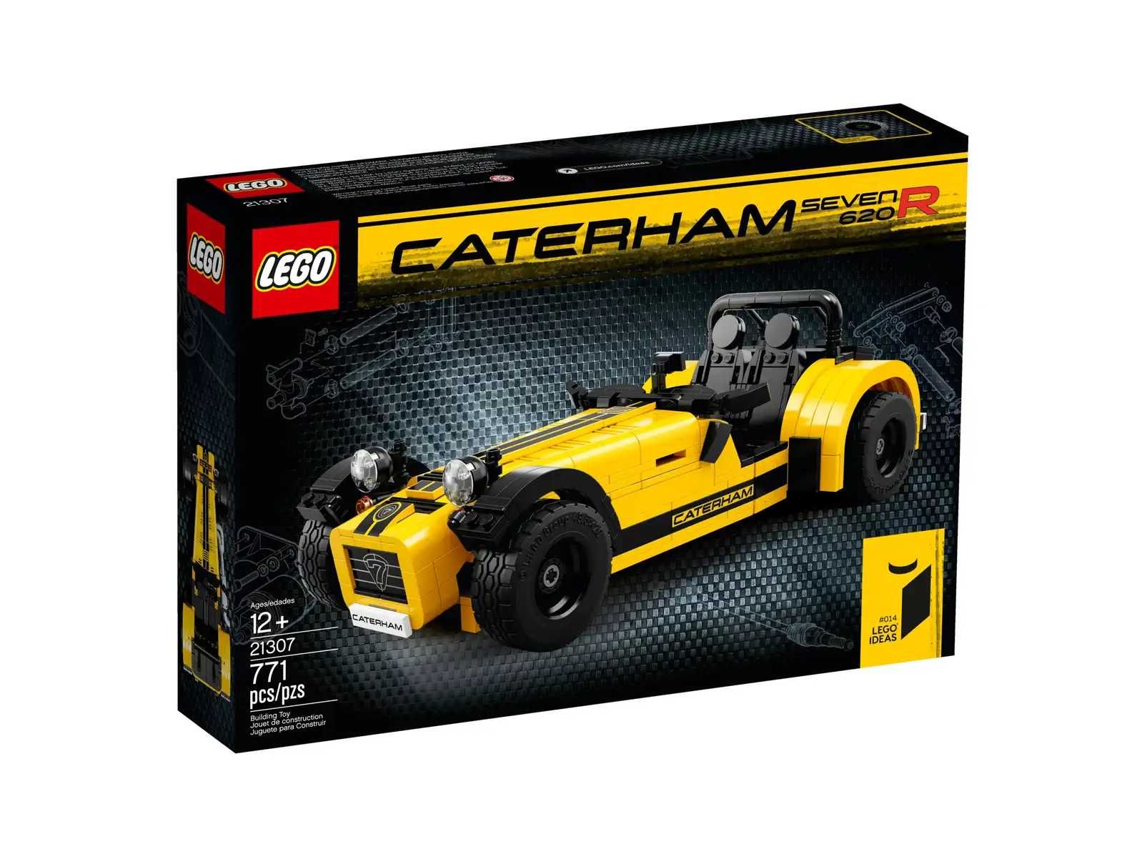 LEGO IDEAS 21307 Caterham Seven 620R novo selado