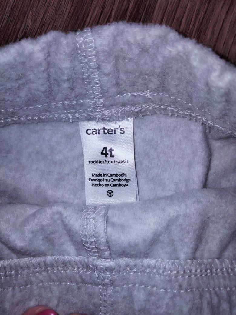 Штанці флісові на хлопчика Картерс /Carter's 4t