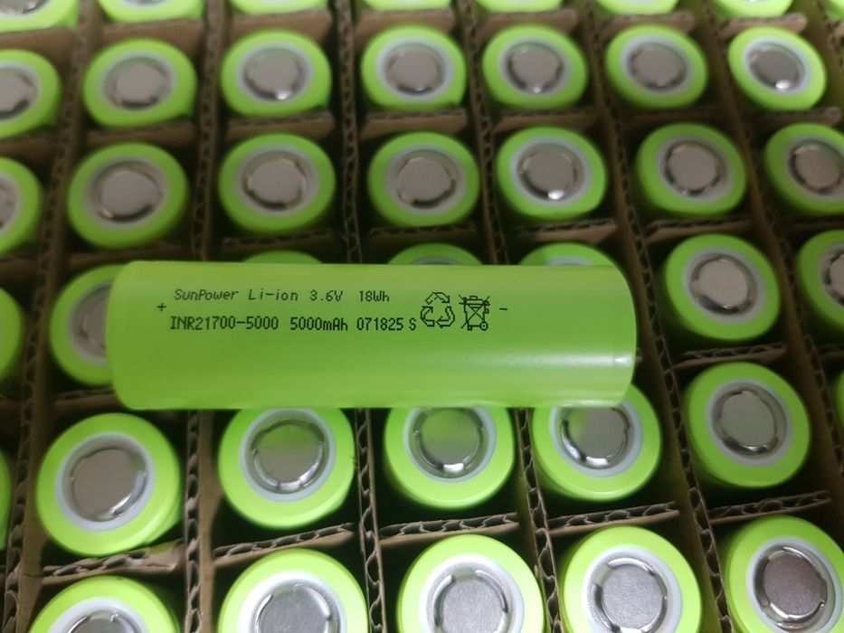 Акумулятор SunPower INR21700-5000 5000mAh
