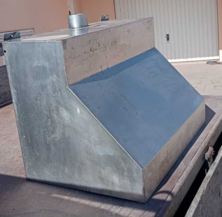 Vendo cúpula para exaustor em inox