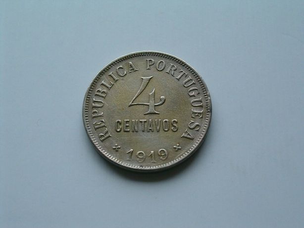 Moeda 4 centavos - 1919